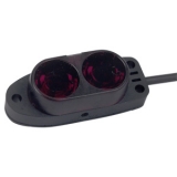 BA2M-DDT Фото датчик диффузный с увеличенной дистанцией срабатывания, объект - прозрач, полупрозрач, непрозрач. питание 12-24VDC, выход NPN, расст. сраб. до 2 м, регулировка чувствительности, режим работы - на свет