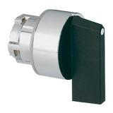 8 LM2T S231 Переключатель с длинной ручкой (без крепежного основания ..AU120) в металлическом корпусе, 3 положения без фиксации 1>0<2