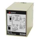 PA-12 Блок питания и контроля состояния датчиков, 98х70х50мм, подключается на вход 1 датчик NPN или PNP, выход перекидной контакт 250VAC, 3A, питание 110-220VAC