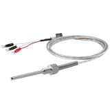 TW-N(PT100)^d=4.8*100L*2M*PT1/8^A Термосопротивление, тип Pt100, проводной вывод 3 точки d=4.8мм, длина головки до резьбы 100 мм, Резьба PT1/8 дюйма, длина кабеля 2 метра