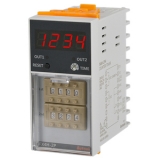 FX4H-2P4 Счётчик-таймер цифровой, корпус 48х96мм, 4 разряда, питание 100…240VAC, 2 уставки, скорость счёта: 1/30/2000/5000 имп/сек, IP20